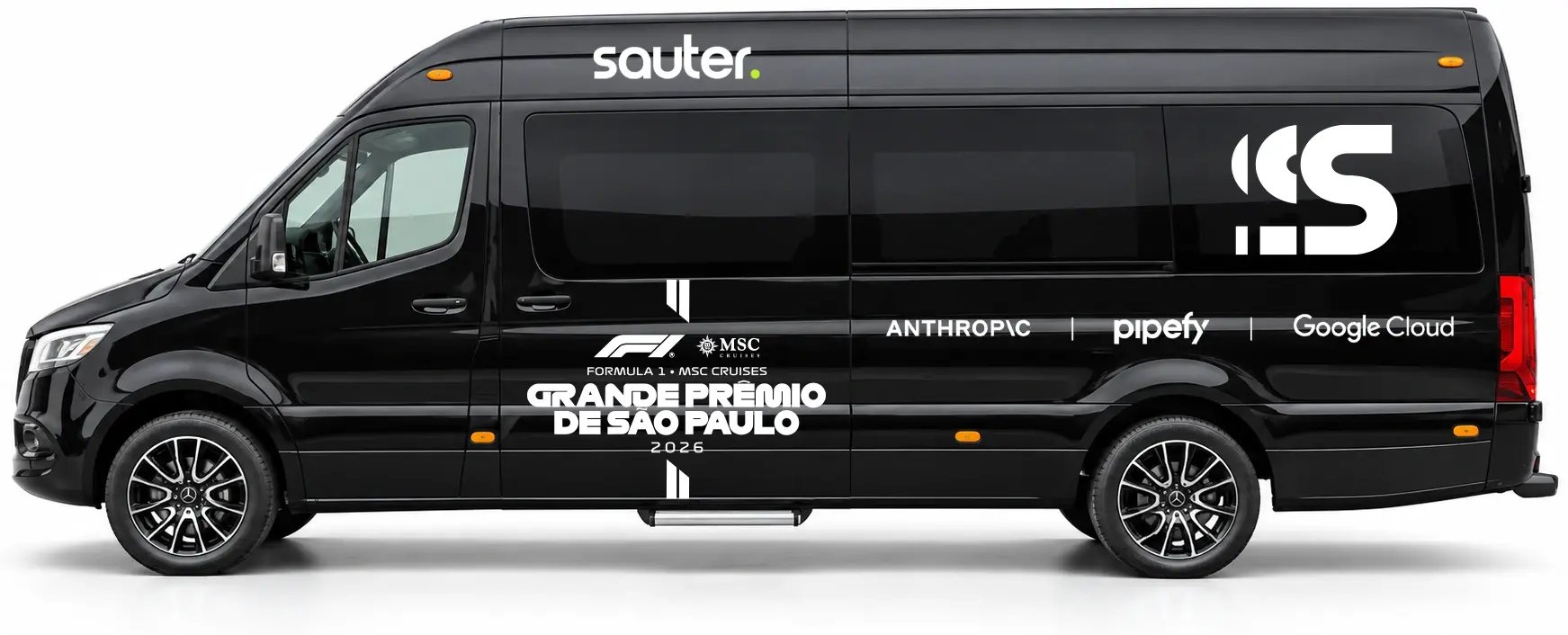 Van exclusiva da Sauter para o Grande Prêmio de São Paulo